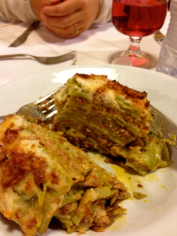 Lasagna at Ermes
